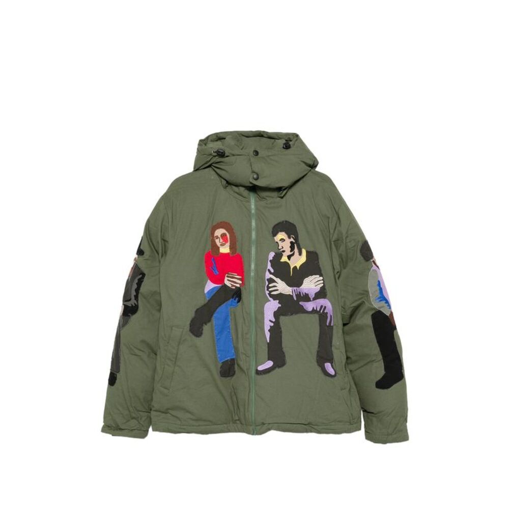 Kidsuper Green Jackets - Hooded Jackets Men